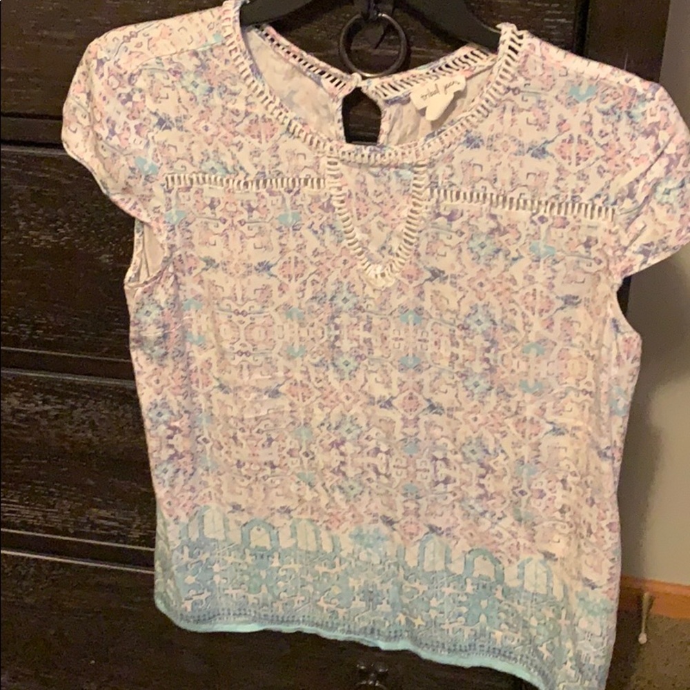 COPY - Tribal Jeans blouse size small